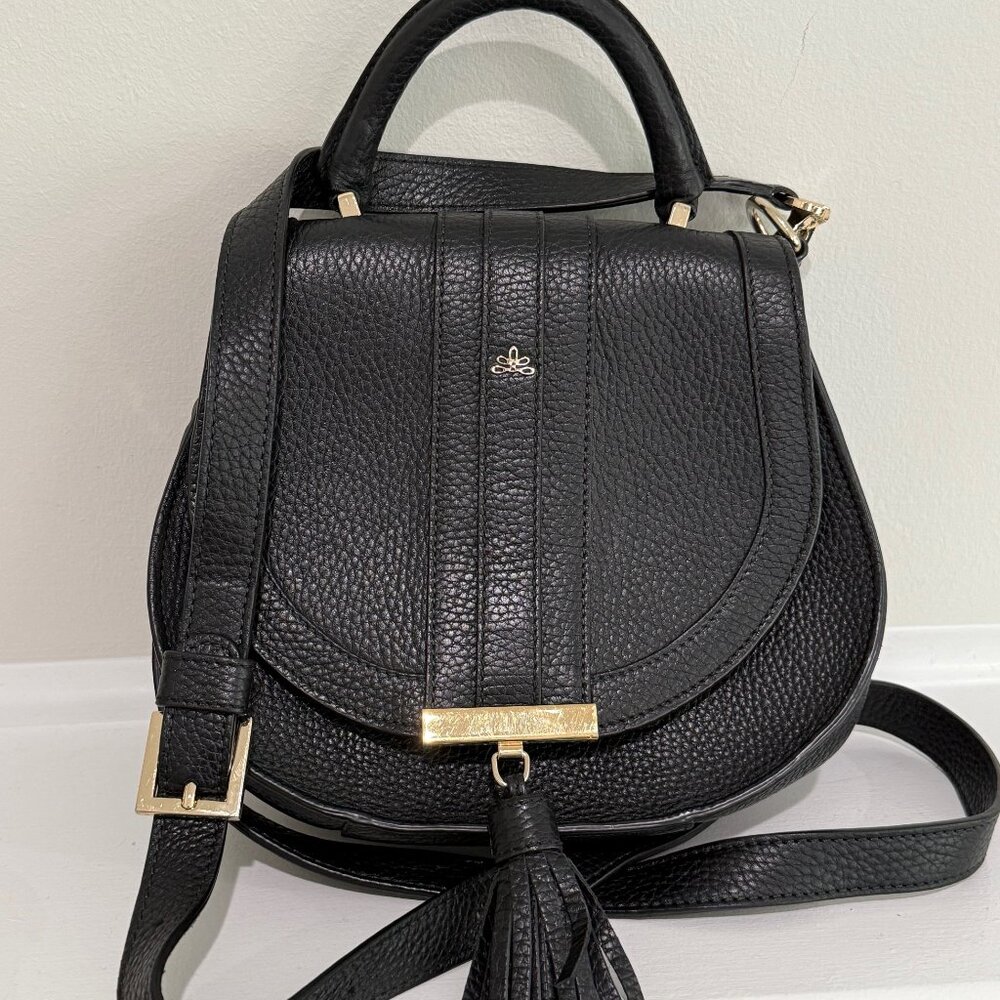 DeMellier Mini Venice Crossbody Bag in Black